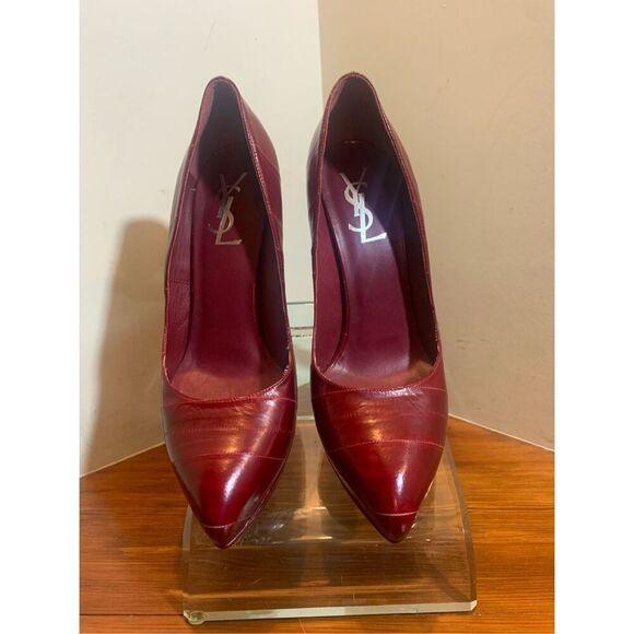 Yves Saint Laurent Divine Eel Skin Pump EU39.5 - Picture 3 of 8